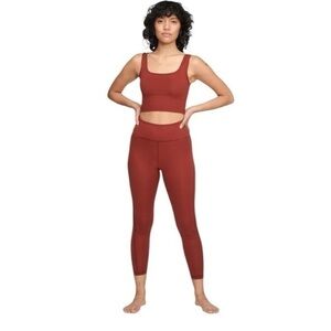 LACAUSA Element Leggings Brick Size Large Super Soft Pants Perfect Workout Wear